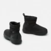 Botas acolchadas Mezzaluna en negro