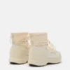 Botas acolchadas Mezzaluna Mid en color crema