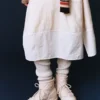 Botas acolchadas Mezzaluna Mid en color crema