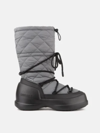 Botas altas acolchadas Mezzaluna Grey
