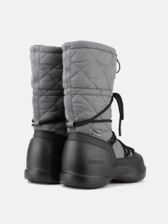 Botas altas acolchadas Mezzaluna Grey