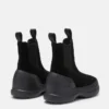 Botas Chelsea Luna de gamuza negra