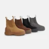 Botas Chelsea Luna de gamuza negra