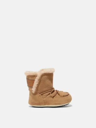 Botas Crib de gamuza marrón