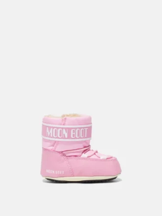Botas Crib de nailon en rosa