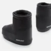Botas de goma negras sin cordones
