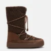 Botas de punto Ltrack en color cacao de Moon Boot X Guest in Residence Botas de punto Ltrack en color cacao de Moon Boot X Guest in Residence