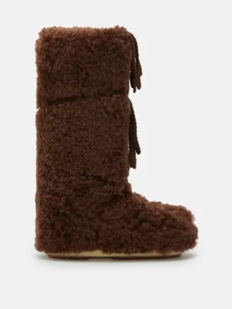 Botas Icon Dark Brown Curly Extra