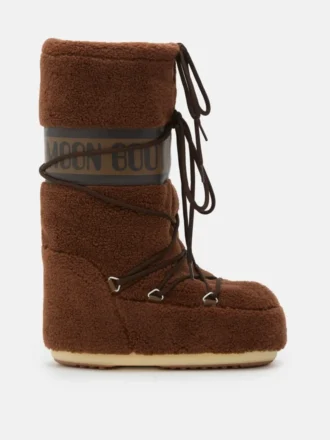 Botas Icon de forro polar marrón