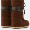 Botas Icon de forro polar marrón