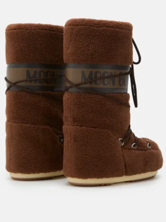 Botas Icon de forro polar marrón