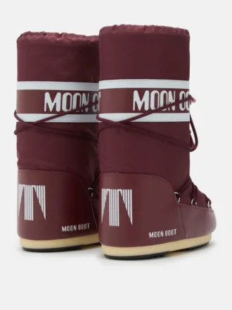 Botas Icon de nailon burdeos