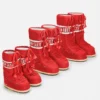 Botas Icon de nailon rojo