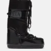 Botas Icon Glance de satén negro