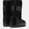 Botas Icon Glance de satén negro