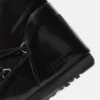 Botas Icon Glance de satén negro