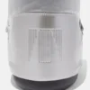 Botas Icon Glance de satén plateado