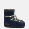 Botas Icon Low de ante con cuentas en color medianoche y gris de Moon Boot x Guest in Residence