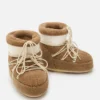 Botas Icon Low de forro polar color camel