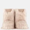 Botas Icon Yeti Mid Cream de Jacquemus + Moon Boot