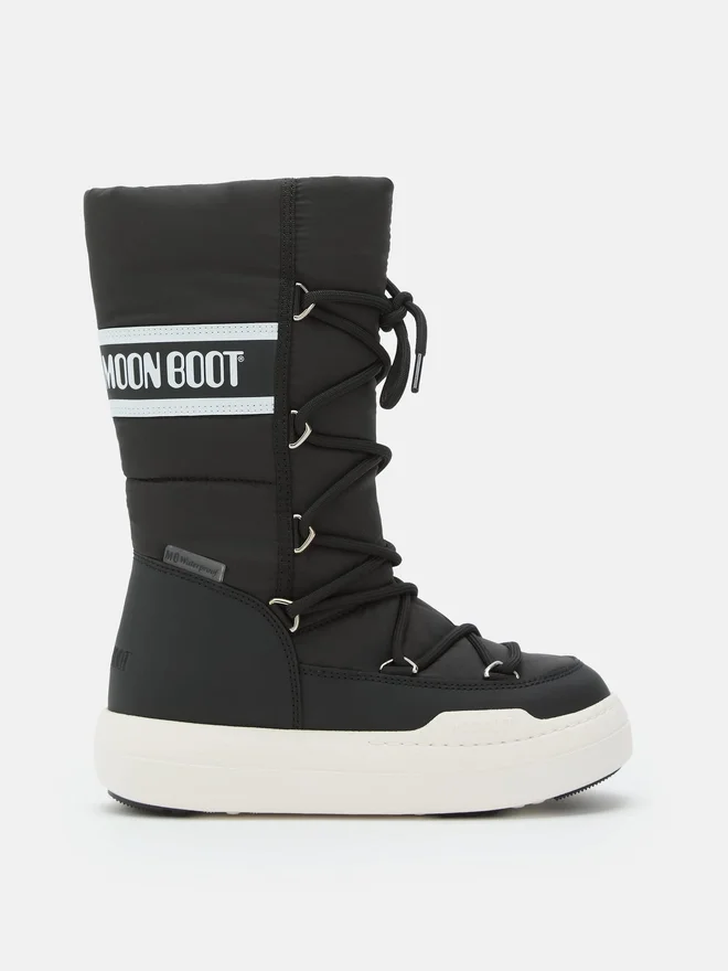 Botas Junior Park Black Tube Lace Botas Junior Park Black Tube Lace