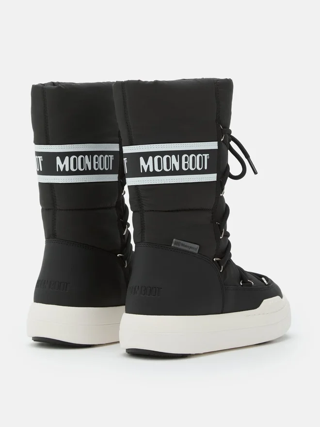 Botas Junior Park Black Tube Lace Botas Junior Park Black Tube Lace