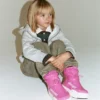 Botas Junior Park Tube Pink Glitter Botas Junior Park Tube Pink Glitter