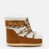 Botas Lab69 Icon Low de piel de oveja marrón