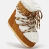 Botas Lab69 Icon Low de piel de oveja marrón