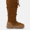 Botas Luna de ante marrón extra