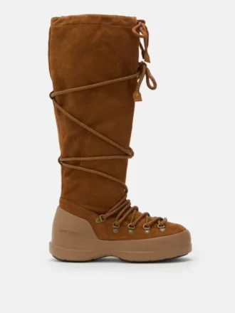 Botas Luna de ante marrón extra