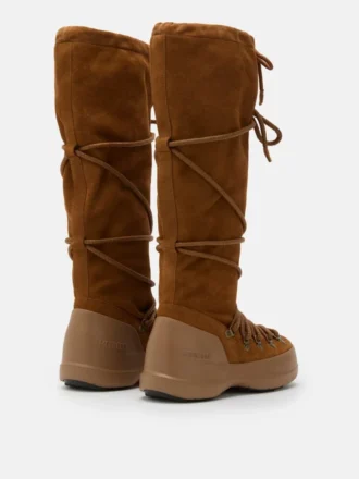 Botas Luna de ante marrón extra