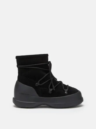 Botas Luna de gamuza negra