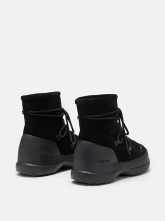 Botas Luna de gamuza negra