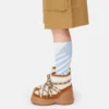 Botas Luna de piel de oveja marrón