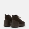 Botas medias con cordones de gamuza marrón oscuro Mezzaluna Botas medias con cordones de gamuza marrón oscuro Mezzaluna