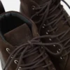 Botas medias con cordones de gamuza marrón oscuro Mezzaluna Botas medias con cordones de gamuza marrón oscuro Mezzaluna