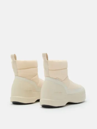 Botas Mezzaluna Puffy color crema