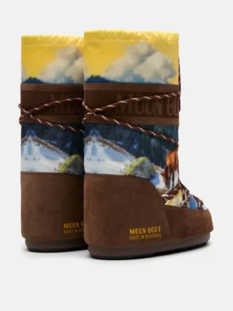 Botas Moon Boot X Guest in Residence Icon High Postcard Cocoa Boots