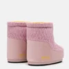Botas Moon Boot X Guest in Residence Icon Low sin cordones en punto rosa