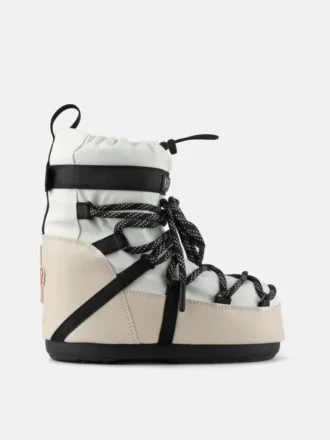 Botas Moon Boot X Moncler Grenoble Icon Low blancas