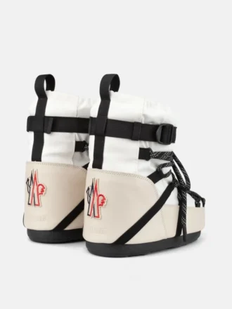 Botas Moon Boot X Moncler Grenoble Icon Low blancas