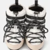 Botas Moon Boot X Moncler Grenoble Icon Low blancas