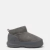 Botines de gamuza antracita Mezzaluna