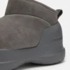 Botines de gamuza antracita Mezzaluna