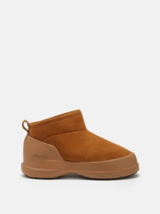 Botines de gamuza marrón Mezzaluna