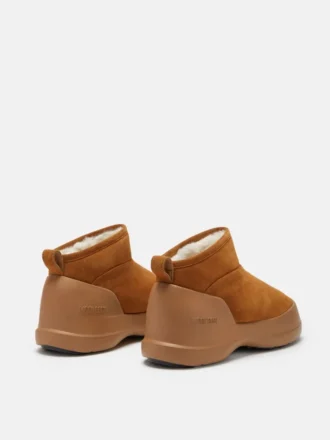 Botines de gamuza marrón Mezzaluna