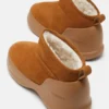 Botines de gamuza marrón Mezzaluna Botines de gamuza marrón Mezzaluna