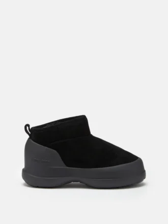 Botines de gamuza Mezzaluna en negro Botines de gamuza Mezzaluna en negro