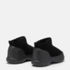 Botines de gamuza Mezzaluna en negro